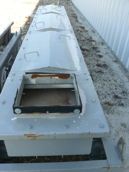 Eriez Hi-vi Vibratory Equipment, Model Hvf-16, 16" W X 12' L Vibratory Pan Feeder)